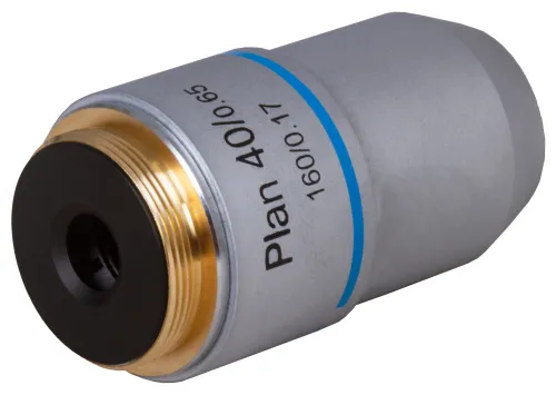 obrázek Rovinný achromatický objektiv Levenhuk MED 40x,  3