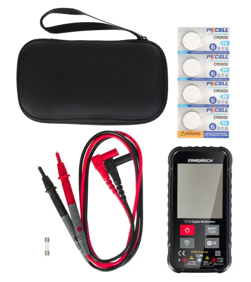 foto Digitální multimetr Ermenrich Zing TC19,  8