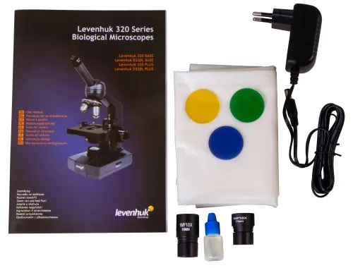 foto Biologický monokulární mikroskop Levenhuk 320 PLUS - Vystavený předmět,  15