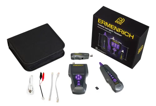 fotografie Tester délky kabelů Ermenrich NetGeeks NL80,  2