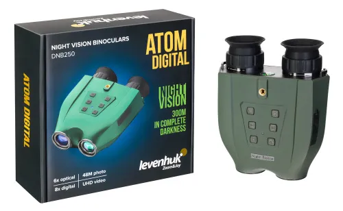 snímek Binokulární dalekohled s nočním viděním Levenhuk Atom Digital DNB250 - Vystavený předmět,  3