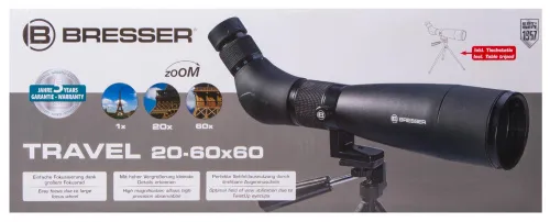 obrázek Pozorovací dalekohled Bresser Travel 20–60x60,  13