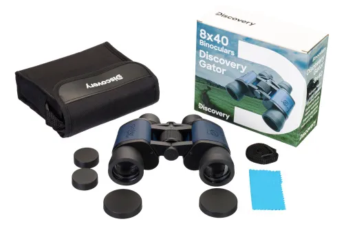 obrázek Binokulární dalekohled Levenhuk Discovery Gator 8x40,  4