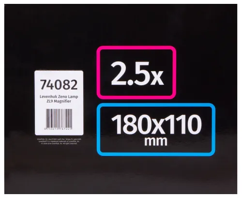 snímek Lupa Levenhuk Zeno Lamp ZL9,  13