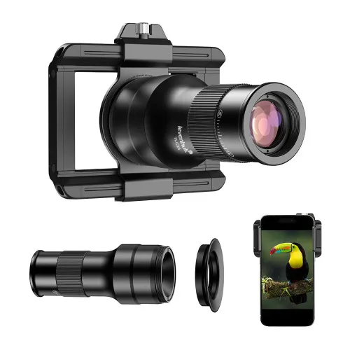 obrázek Telekulár a mikrokulár pro smartphone Levenhuk Kelvin TLC25,  2