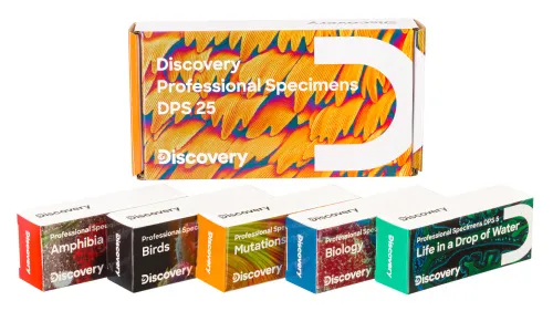 fotografie Sada mikropreparátů Levenhuk Discovery Prof DPS 5. „Obojživelníci“,  2