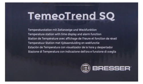 snímek Meteostanice Bresser TemeoTrend SQ RC, bílá,  15