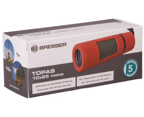 obrázek Monokulární dalekohled Bresser Topas 10x25,  8