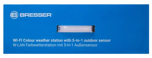 snímek Meteostanice Bresser 5v1 s Wi-Fi a barevným displejem, černá,  16