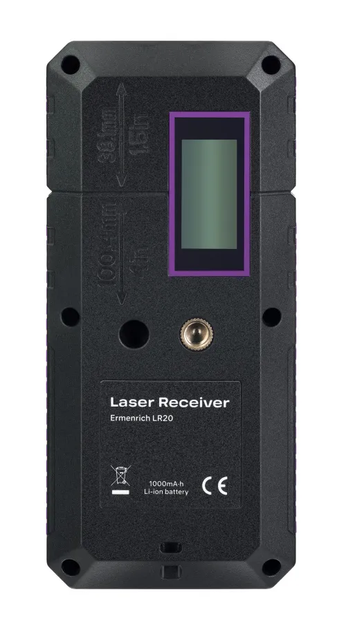 obrázek Přijímač laserového paprsku Ermenrich LR20,  4
