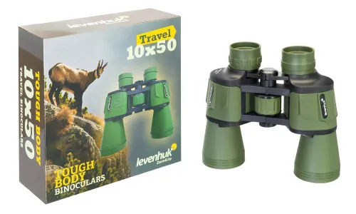 foto Binokulární dalekohled Levenhuk Travel 10x50 - Vystavený předmět,  11