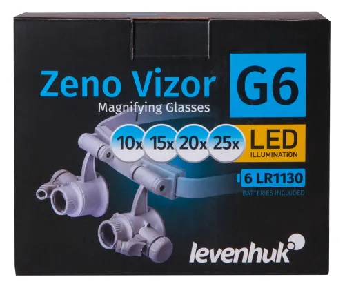 snímek Lupa Levenhuk Zeno Vizor G6,  12
