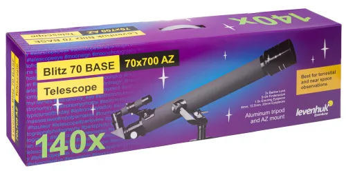 fotografie Hvězdářský dalekohled Levenhuk Blitz 70 BASE,  11