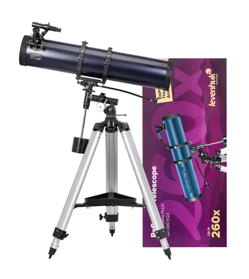 obrázek Hvězdářský dalekohled Levenhuk New Skyline PLUS 130/900 EQ2,  2