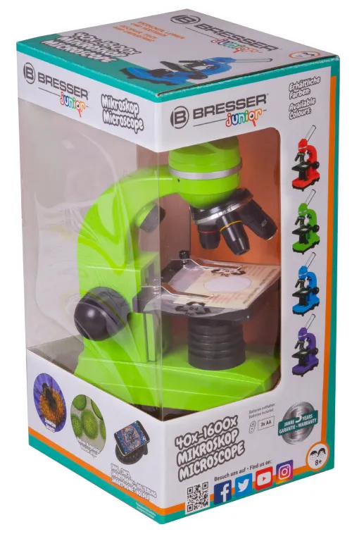 snímek Mikroskop Bresser Junior Biolux SEL 40–1600x,  11