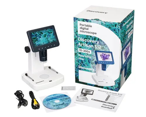 obrázek Digitální mikroskop Levenhuk Discovery Artisan 512,  2