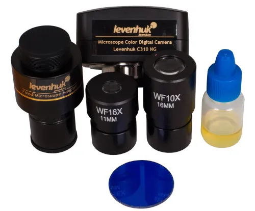 foto Digitální monokulární mikroskop Levenhuk D320L 3.1M - Vystavený předmět,  11