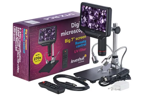 snímek Mikroskop Levenhuk DTX RC4 s dálkovým ovládáním - Vystavený předmět,  2