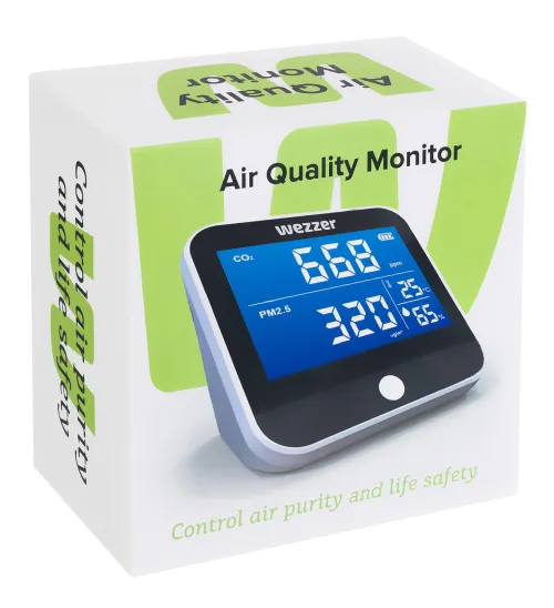 foto Monitor kvality vzduchu Levenhuk Wezzer Air PRO DM30,  7
