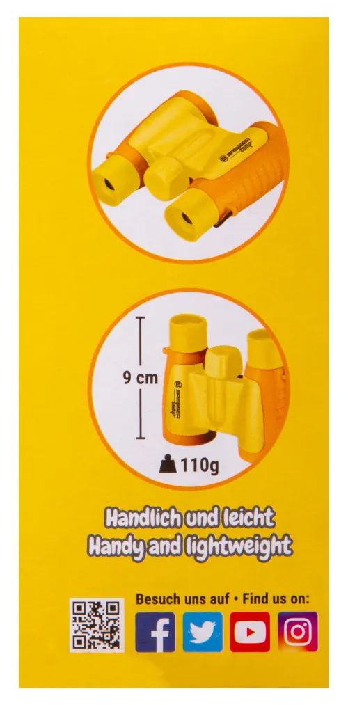 snímek Binokulární dalekohled pro děti Bresser Junior 3x30,  3