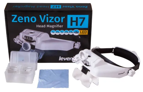 fotografie Náhlavní lupa Levenhuk Zeno Vizor H7 - Vystavený předmět,  14