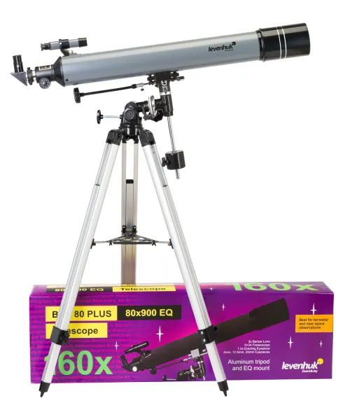 snímek Hvězdářský dalekohled Levenhuk Blitz 80 PLUS - Vystavený předmět,  2