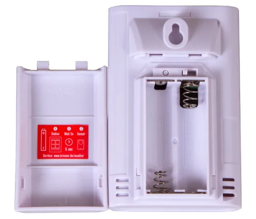 snímek Meteostanice Bresser TemeoTrend JC LCD RC (nástěnné hodiny), černá,  9