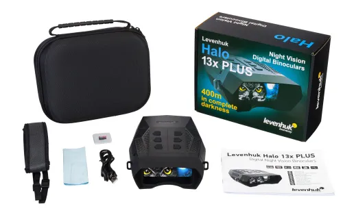 fotografie Digitální binokulární dalekohled s nočním viděním Levenhuk Halo 13X PLUS  - Vystavený předmět,  2