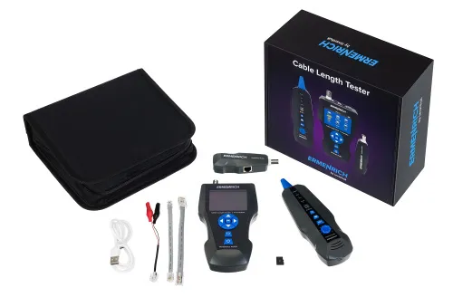 fotografie Tester délky kabelů Ermenrich NetGeeks NL80,  2
