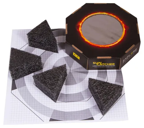 snímek Sluneční filtr Explore Scientific Sun Catcher pro teleskopy 80–102 mm,  5