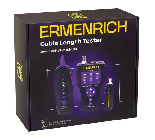 fotografie Tester délky kabelů Ermenrich NetGeeks NL80,  10