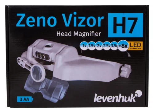 fotografie Náhlavní lupa Levenhuk Zeno Vizor H7 - Vystavený předmět,  12