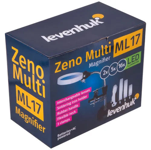 foto Lupa Levenhuk Zeno Multi ML17 černá - Vystavený předmět,  12