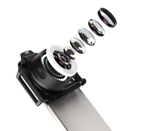 obrázek LED mikroskop pro smartphone Levenhuk Kelvin TMC20,  4