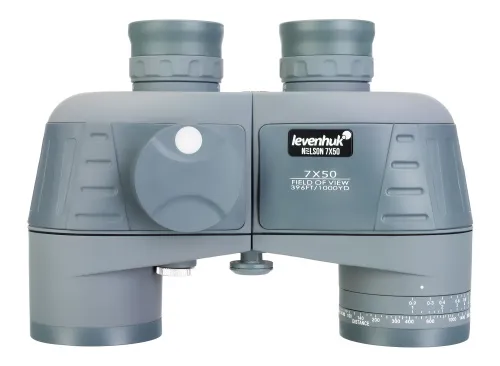 fotografie Binokulární dalekohled Levenhuk Nelson 7x50 se zaměřovačem a kompasem,  6