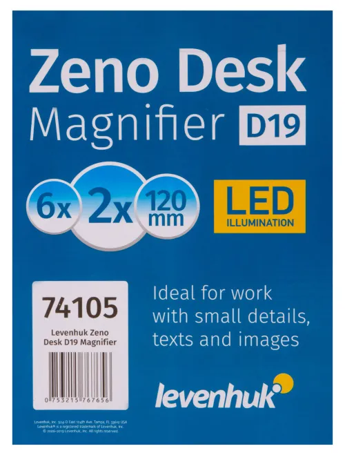 fotografie Lupa Levenhuk Zeno Desk D19,  13