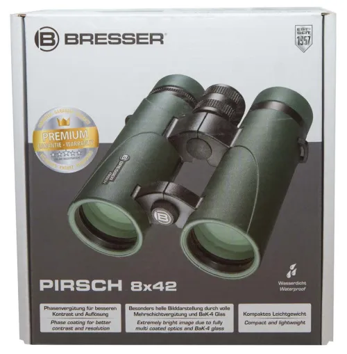 foto Binokulární dalekohled Bresser Pirsch 8x42,  12