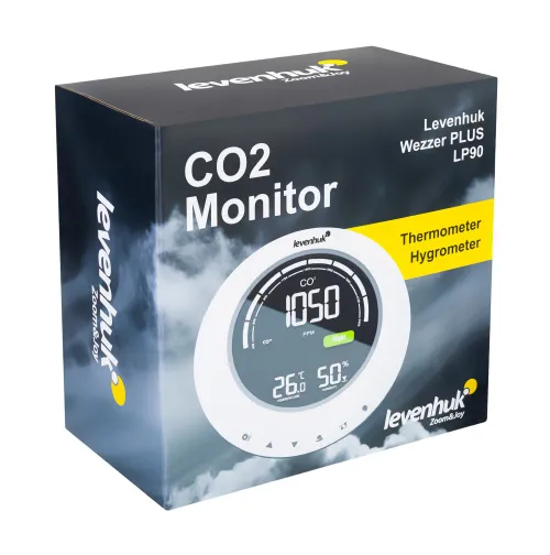 snímek Detektor hladiny koncentrace CO₂ Levenhuk Wezzer PLUS LP90,  8