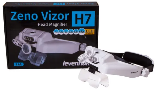 fotografie Náhlavní lupa Levenhuk Zeno Vizor H7 - Vystavený předmět,  9