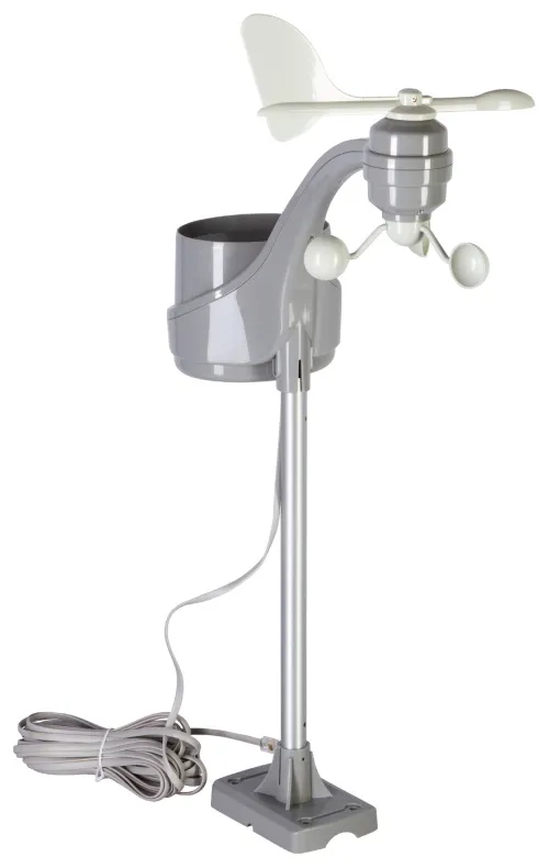 foto Meteostanice Bresser ClimaTemp XXL se vzhledem dřeva,  9