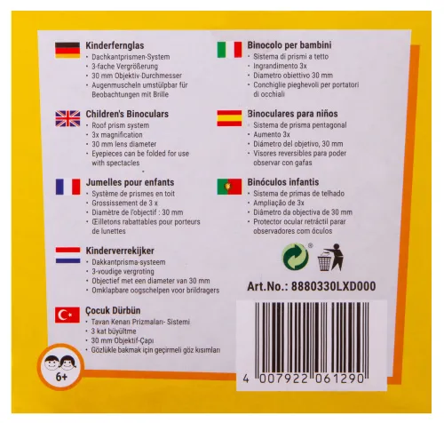 snímek Binokulární dalekohled pro děti Bresser Junior 3x30,  5