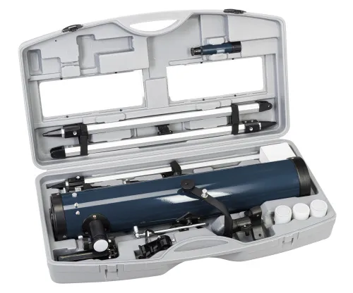 fotografie Hvězdářský dalekohled Levenhuk Discovery Spark Travel 76 s knížkou,  4