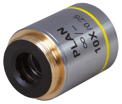 snímek Rovinný achromatický objektiv s korekcí na nekonečno Levenhuk MED 10x,  3