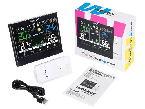 foto Termohygrometr Levenhuk Wezzer Teo TH50,  2