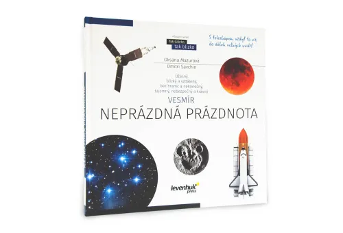 fotografie Vesmír. Neprázdná prázdnota. Vzdělávací publikace. Pevná vazba,  2