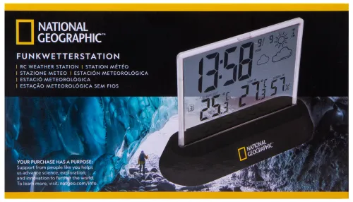 fotografie Meteostanice Bresser National Geographic, transparentní - Vystavený předmět,  11