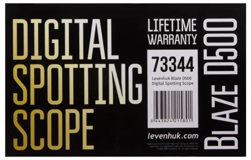 obrázek Digitální pozorovací dalekohled Levenhuk Blaze D500,  20