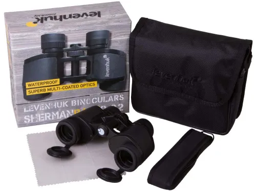 snímek Binokulární dalekohled Levenhuk Sherman BASE 8x32,  2