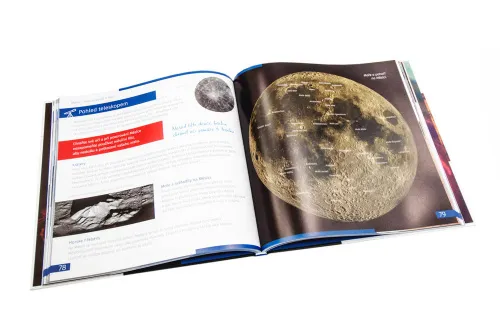 fotografie Vesmír. Neprázdná prázdnota. Vzdělávací publikace. Pevná vazba,  3