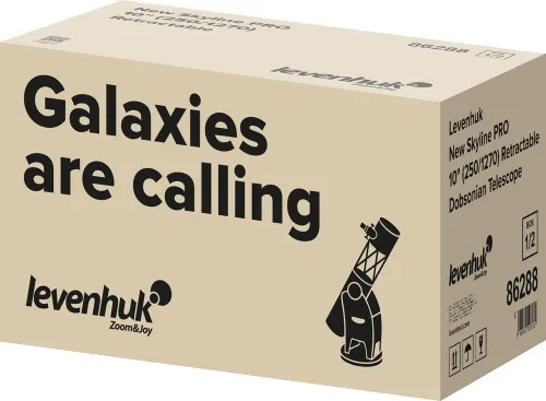 foto Výsuvný Dobsonův hvězdářský dalekohled Levenhuk New Skyline PRO 10" (250/1270),  7